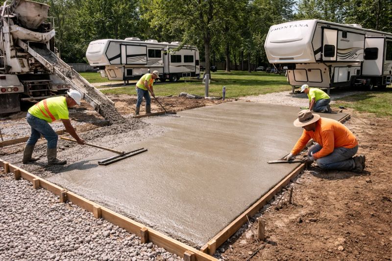Concrete Installation in Brainerd, MN