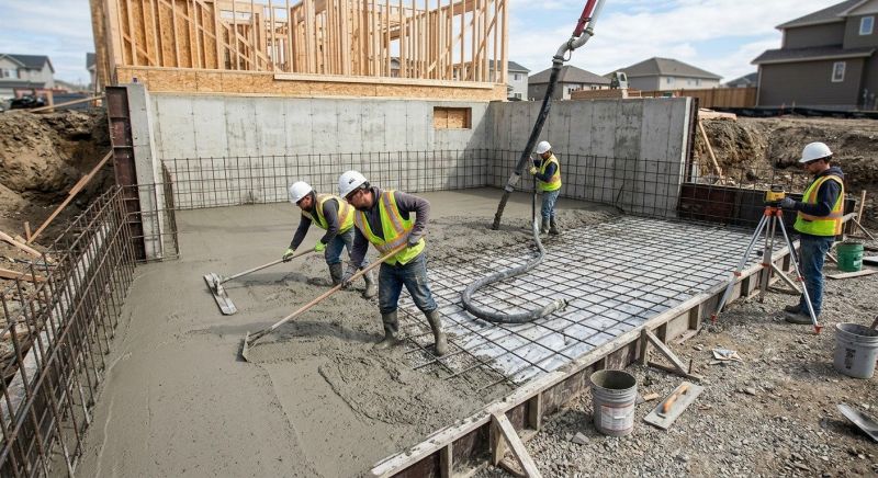 Basement Slab Installation in Brainerd, MN