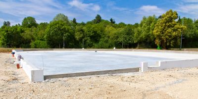 Commercial Slab Installation in Brainerd, MN