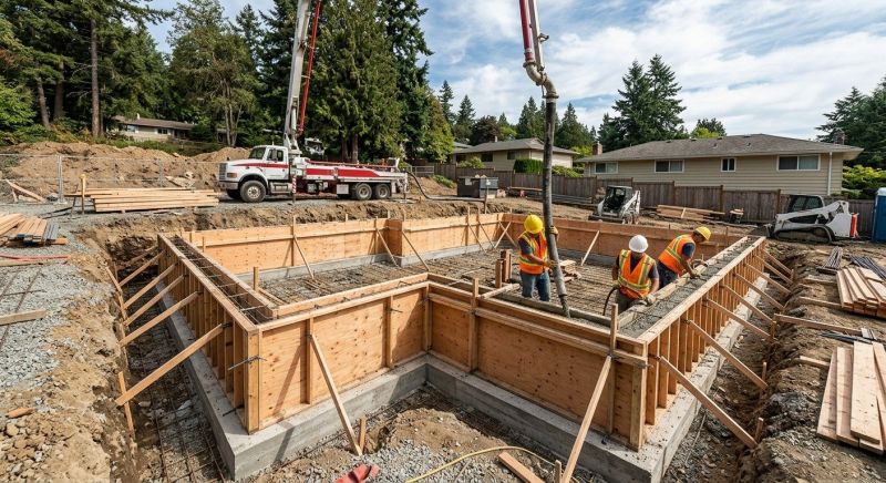 Concrete Foundation Installation in Aitkin, MN