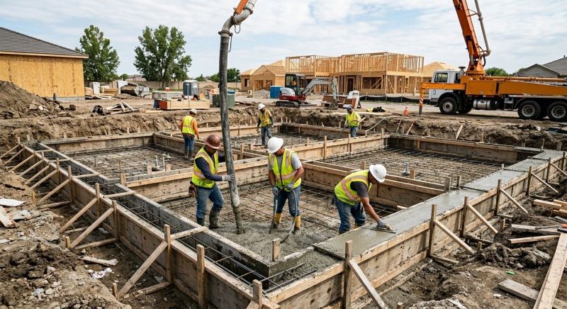 Concrete Foundation Installation in Nisswa, MN
