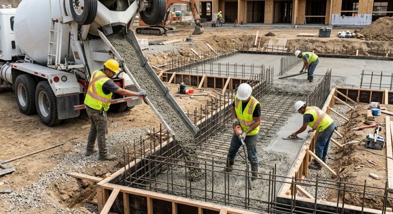Concrete Foundation Pouring in Brainerd, MN